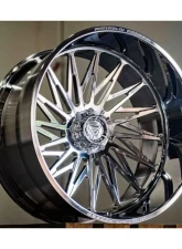 Fittipladi Truck Forged FTF506 Wheel 24x14 6x5.5 -76 Left Directional Polished                                     - FTF506-24146139N76P-L - Image 9