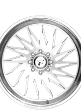 Fittipladi Truck Forged FTF506 Wheel 24x14 8x6.50 -76 Left Directional Polished                                     - FTF506-24148165N76P-L - Image 3