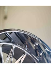 Fittipladi Truck Forged FTF506 Wheel 24x14 8x6.50 -76 Left Directional Polished                                     - FTF506-24148165N76P-L - Image 10