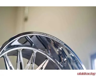 Fittipladi Truck Forged FTF506 Wheel 24x14 8x6.50 -76 Left Directional Polished - FTF506-24148165N76P-L