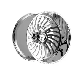 Fittipladi Truck Forged FTF507 Wheel 24x14 6x5.5 -76 Right Directional Polished