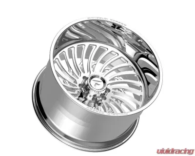 Fittipladi Truck Forged FTF507 Wheel 24x14 8x6.50 -76 Right Directional Polished - FTF507-24148165N76P-R