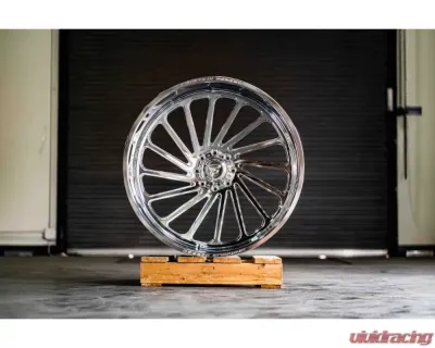 Fittipladi Truck Forged FTF507 Wheel 24x14 8x6.50 -76 Right Directional Polished - FTF507-24148165N76P-R