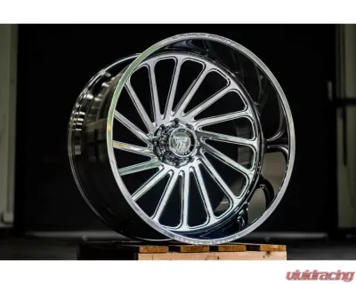 Fittipladi Truck Forged FTF507 Wheel 24x14 8x6.50 -76 Right Directional Polished - FTF507-24148165N76P-R