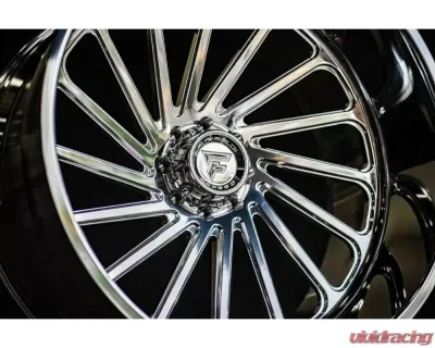 Fittipladi Truck Forged FTF507 Wheel 24x14 8x6.50 -76 Right Directional Polished - FTF507-24148165N76P-R