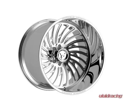 Fittipladi Truck Forged FTF507 Wheel 24x14 8x170 -76 Right Directional Polished - FTF507-24148170N76P-R
