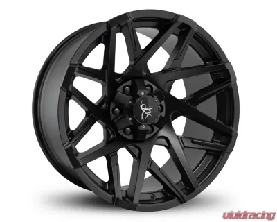 Buck Commander Wheels Canyon Wheel 20x10 6x135|6x139.7 -25mm All Satin Black - CY4201066-25ASB