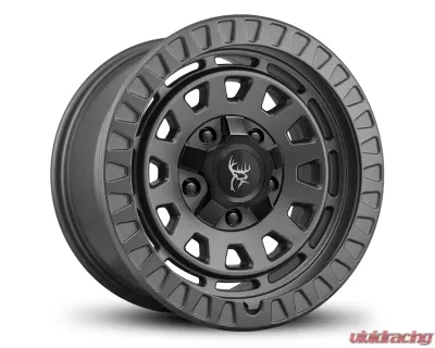 Buck Commander Wheels Venture Wheel 17x9 5x114.3|5x127 -12mm All Satin Dark Grey - VE4179054-12ASG