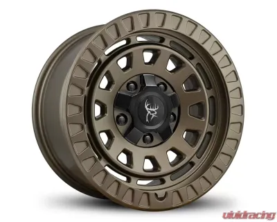 Buck Commander Wheels Venture Wheel 17x9 5x114.3|5x127 -12mm All Satin Bronze - VE4179054-12BRZ
