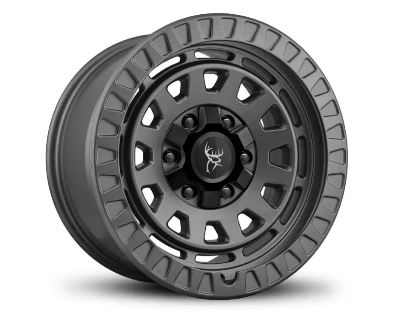 Buck Commander Wheels Venture Wheel 17x9 6x135|6x139.7 -12mm All Satin Dark Grey - VE4179066-12ASG