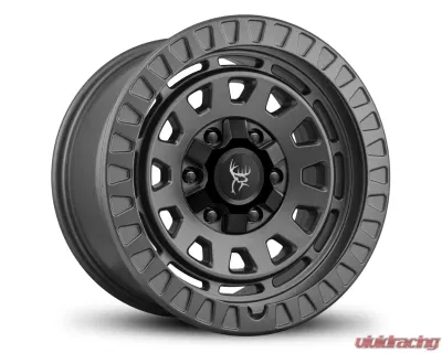 Buck Commander Wheels Venture Wheel 17x9 6x135|6x139.7 0mm All Satin Dark Grey - VE41790660ASG