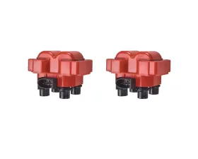 Aceon Set of 2 Red Aceon Sport Ignition Coil Ford | Lincoln | Mazda | Mercury 1989-2003