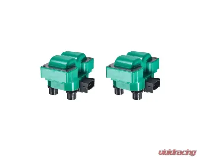 Aceon Set of 2 Green Performance Ignition Coil Ford | Lincoln | Mazda | Mercury 1989-2003 - 7805-1121L-02