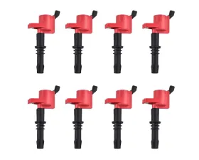 Aceon Set of 8 Red Aceon Sport Ignition Coil Avanti | Ford | Lincoln | Mercury | Panoz | Qvale 1997-2014