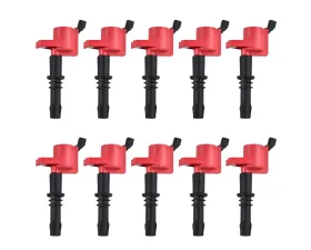 Aceon Set of 10 Red Aceon Sport Ignition Coil Avanti | Ford | Lincoln | Mercury | Panoz | Qvale 1997-2014