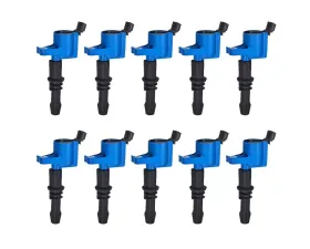 Aceon Set of 10 Blue A-Style Ignition Coil Avanti | Ford | Lincoln | Mercury | Panoz | Qvale 1997-2014