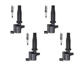 Aceon Set of 4 Ignition Coil with Spark Plug Ford | Lincoln | Mercury 2009-2021