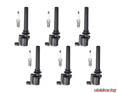 Aceon Set of 6 Ignition Coil with Spark Plug Ford | Mazda | Mercury 3.0L 1999-2011 - 7805-1158-B1