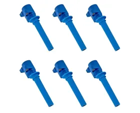 Aceon Set of 6 Blue Performance Plus Ignition Coil Ford | Mazda | Mercury 3.0L 1999-2011