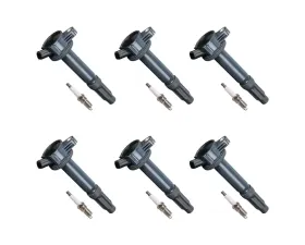 Aceon Set of 6 Ignition Coil with Spark Plug Ford Fusion | Mercury Milan 2006-2012