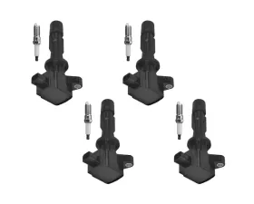 Aceon Set of 4 Ignition Coil with Spark Plug Ford Fusion | Mercury Milan 2.3L L4 2006-2009