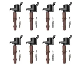 Aceon Set of 8 Ignition Coil with Spark Plug Ford | Lincoln | Mercury 2007-2019