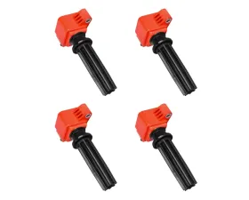 Aceon Set of 4 Red Aceon Sport Ignition Coil Ford | Jaguar | Land Rover | Lincoln 2012-2021