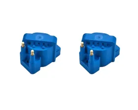 Aceon Set of 2 Blue Performance Plus Ignition Coil Buick | Cadillac | Chevrolet | Oldsmobile | Pontiac 1986-2009