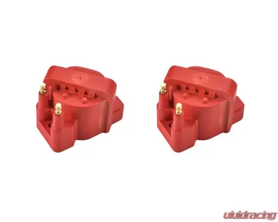 Aceon Set of 2 Red Aceon Sport Ignition Coil Buick | Cadillac | Chevrolet | Oldsmobile | Pontiac 1986-2009 - 7805-1201J-02