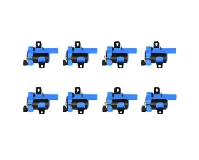 Aceon Set of 8 Blue Performance Plus Ignition Coil Buick | Cadillac | Chevrolet | GMC | Hummer 1999-2007