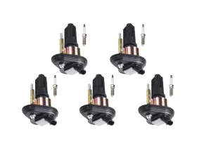 Aceon Set of 5 Ignition Coil with Spark Plug Buick | Chevrolet | GMC | Hummer | Isuzu | Oldsmobile | Saab 2002-2008