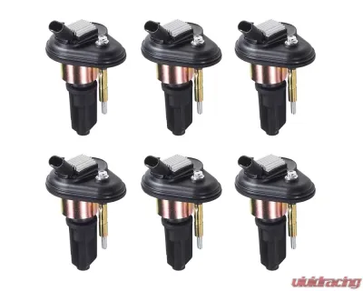 Aceon Set of 6 Ignition Coil Buick | Chevrolet | GMC | Hummer | Isuzu | Oldsmobile | Saab 2002-2009 - 7805-1214-06