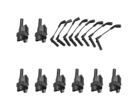 Aceon Set of 8 Ignition Coil with Wire Set Cadillac | Chevrolet | GMC | Hummer | Pontiac 2005-2008