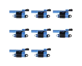 Aceon Set of 8 Blue Performance Plus Ignition Coil Buick | Cadillac | Chevrolet | GMC | Hummer | Isuzu | Pontiac | Saab 2005-2017