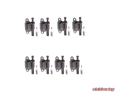Aceon Set of 8 Ignition Coil with Spark Plug Buick | Cadillac | Chevrolet | GMC | Hummer | Pontiac 2004-2008 - 7805-1218-B7