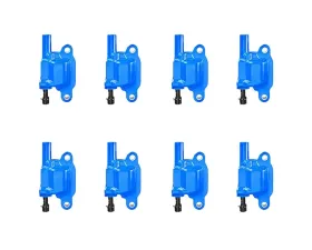 Aceon Set of 8 Blue Performance Plus Ignition Coil Buick | Cadillac | Chevrolet | GMC | Hummer | Isuzu | Pontiac | Saab 2004-2019