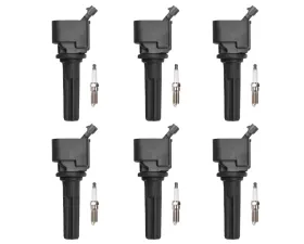 Aceon Set of 6 Ignition Coil with Spark Plug Buick | Chevrolet | GMC | Hummer | Isuzu | Saab 2006-2012