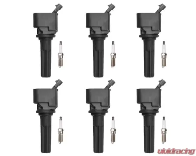 Aceon Set of 6 Ignition Coil with Spark Plug Buick | Chevrolet | GMC | Hummer | Isuzu | Saab 2006-2012 - 7805-1257-B1