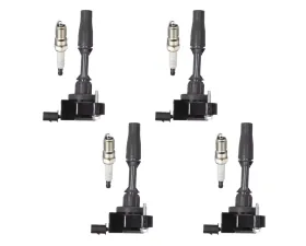 Aceon Set of 4 Ignition Coil with Spark Plug Buick | Cadillac | Chevrolet | GMC 2013-2021