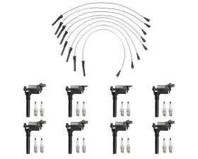 Aceon Set of 8 Ignition Coil with Wire Set & Spark Plug Chrysler | Dodge | Jeep 2003-2005