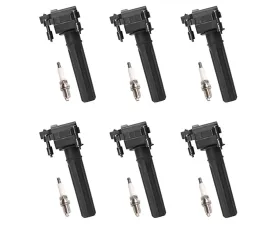 Aceon Set of 6 Ignition Coil with Spark Plug Chrysler | Dodge | Plymouth 1998-2006