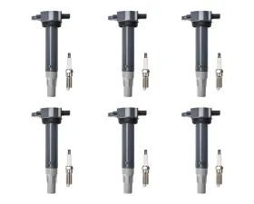 Aceon Set of 6 Ignition Coil with Spark Plug Chrysler | Dodge 2.7L 2006-2010