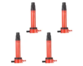 Aceon Set of 4 Red Aceon Sport Ignition Coil Chrysler | Dodge | Jeep 2007-2019
