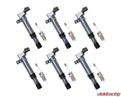 Aceon Set of 6 Ignition Coil with Spark Plug Chrysler | Dodge | Jeep | Mitsubishi 1999-2008 - 7805-1361-B2