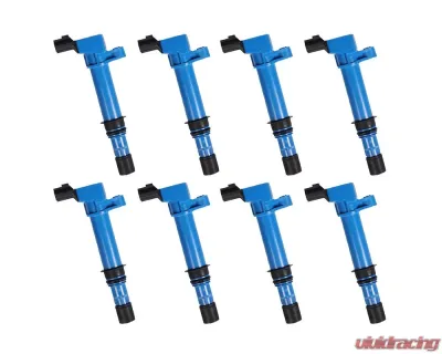 Aceon Set of 8 Blue Performance Plus Ignition Coil Chrysler | Dodge | Jeep | Mitsubishi 1999-2008 - 7805-1361H-08