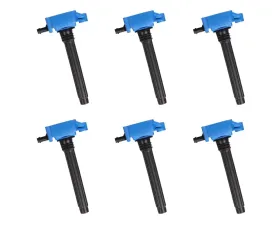 Aceon Set of 6 Blue Performance Plus Ignition Coil Chrysler | Dodge | Jeep | Ram | Volkswagen 2011-2020