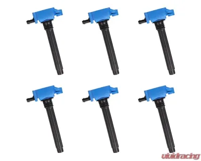 Aceon Set of 6 Blue Performance Plus Ignition Coil Chrysler | Dodge | Jeep | Ram | Volkswagen 2011-2020 - 7805-1362H-06