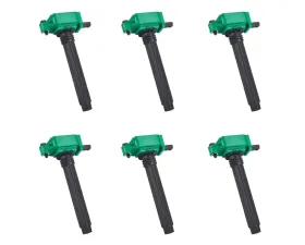 Aceon Set of 6 Green Performance Ignition Coil Chrysler | Dodge | Jeep | Ram | Volkswagen 2011-2020