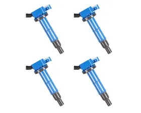 Aceon Set of 4 Blue Performance Plus Ignition Coil Lexus | Pontiac | Scion | Toyota 2001-2015