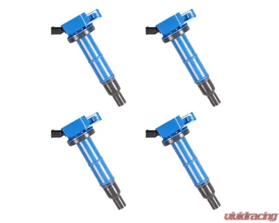 Aceon Set of 4 Blue Performance Plus Ignition Coil Lexus | Pontiac | Scion | Toyota 2001-2015 - 7805-3155H-04